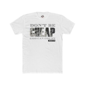 Unisex Cotton Crew Tee